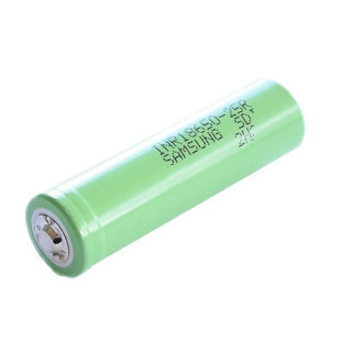 SAMSUNG INR18650-25R UNPROTECTED BUTTON TOP 