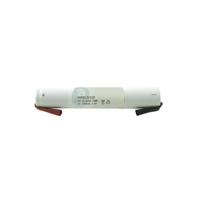 ACCU NOODVERLICHTING,STICK SUB-C 3,6V 1600Mah