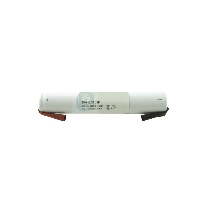ACCU NOODVERLICHTING,STICK SUB-C 3,6V 1600Mah