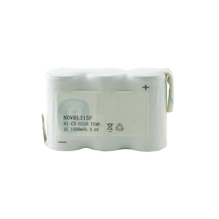ACCU NOODVERLICHTING,PACK SUB-C 3,6V 1500Mah