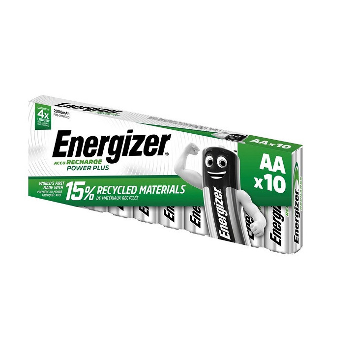 4 PIECES ENERGIZER RECHARGEABLE AA 2000 mAh