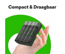 GP M451 USB CHARGER INC. 4 x AA 2600 RECYKO