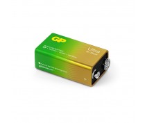 GP 1604AU, 6LR61, 9V. ULTRA ALKALINE