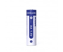 4 PCS XTAR 14500 AA 1,5 VOLT 2500mAh protected