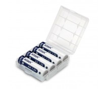 4 PCS XTAR 14500 AA 1,5 VOLT 2500mAh protected