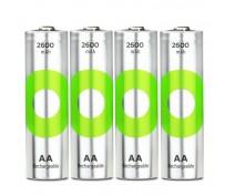 4 STUKS GP RECYKO OPLAADBAAR AA 2700