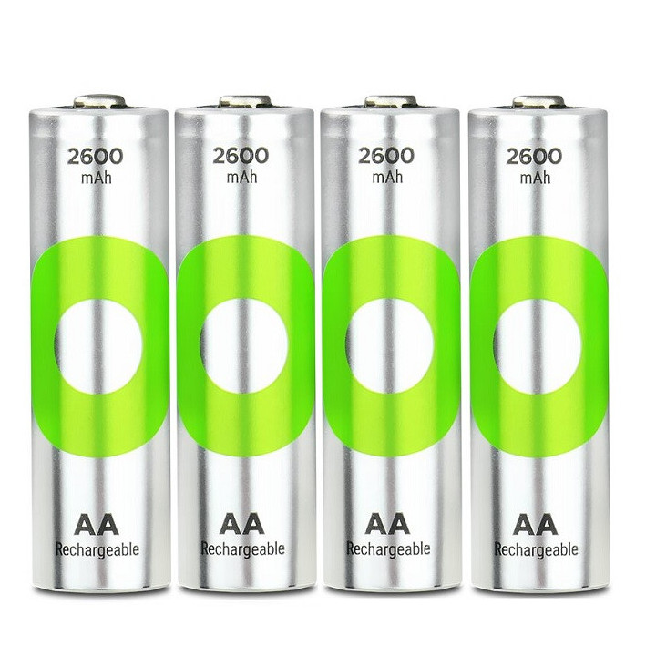 4 STUKS GP RECYKO OPLAADBAAR AA 2700