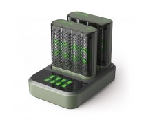 GP M451 USB CHARGER INC. 8 x AA 2600 RECYKO DOCKINGSTATION