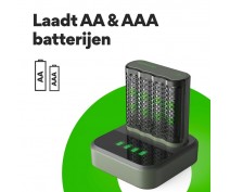 GP M451 USB CHARGER INC. 4 x AA 2600 RECYKO DOCKINGSTATION