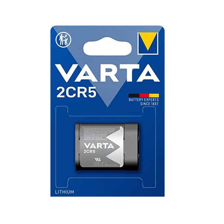 VARTA 2CR5, DL245 LITHIUM 6VOLT