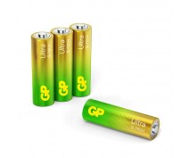 4 PCS GP15AU, LR06, AA ULTRA G-TECH