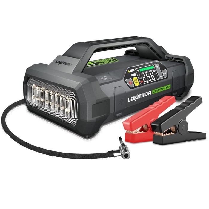 LOKITHOR JA0300 JUMPSTARTER/ INFLATOR 3000A LOKITHOR JA0300 JUMPSTARTER/ INFLATOR 3000A