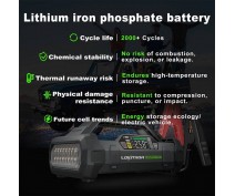 LOKITHOR JA0300 JUMPSTARTER/ INFLATOR 3000A