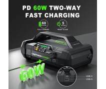 LOKITHOR JA0300 JUMPSTARTER/ INFLATOR 3000A