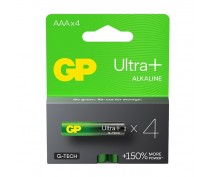 4 STUKS GP24AUP, LR03, AAA ULTRA+ G-TECH