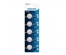 5 PCS BUTTONCELL LITHIUM Philips CR2032