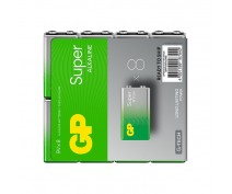 8 PCS GP1604AS, 6LR61 9VOLT SUPER ALK.