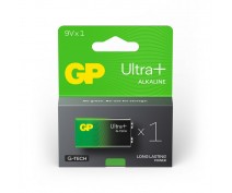 GP 9VOLT, 6LR61, ULTRA+ ALKALINE G-TECH