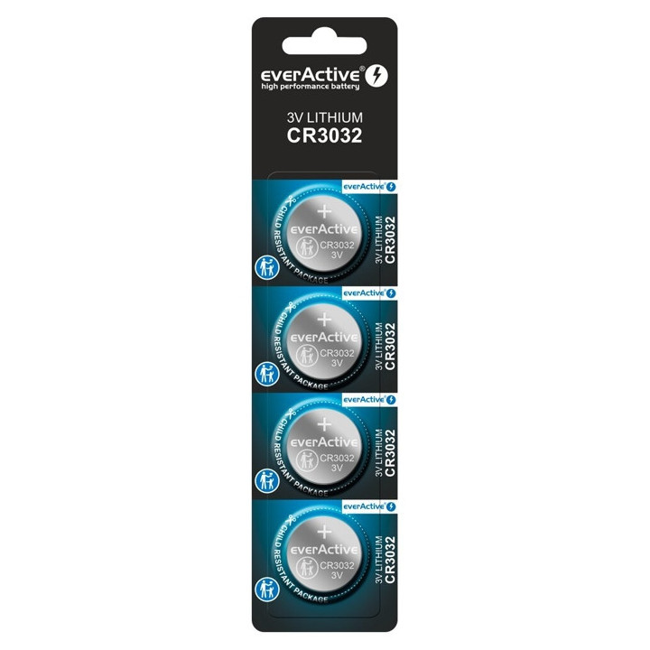 KNOOPCEL 3 VOLT LITHIUM PANASONIC CR3032