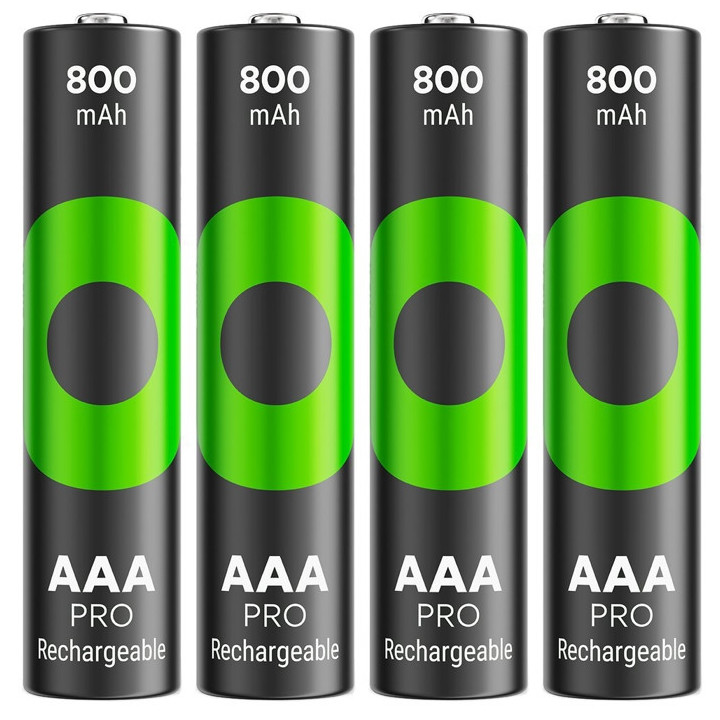 4 PCS GP RECYKO PRO RECHARGEABLE AAA 800mAh