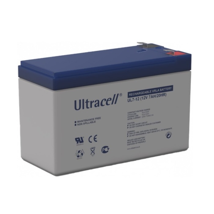 ULTRACELL UL712 DRYFIT 12VOLT 7Ah