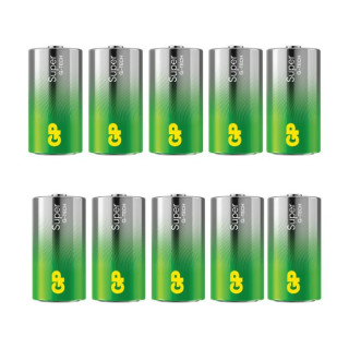 10 STUKS GP 14AS, LR14, C SUPER ALKALINE