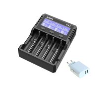 XTAR VX4 CHARGER 1.5-3.7 VOLT Li-Ion, Li-FePo, NiMH