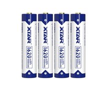 4 STUKS XTAR AAA Li-ION 1,5 VOLT 1000mAh protected