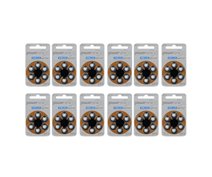 POWERDEAL 72 PCS VARTA POWER ONE 312, PR41 HEARINGAID BATTERIES