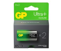 2 SPCS GP13AUP LR20, D ULTRA+ G-TECH