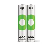 2 PCS GP RECYKO OPLAADBAAR 650AAA