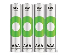 4 STUKS GP RECYKO OPLAADBAAR 650AAA