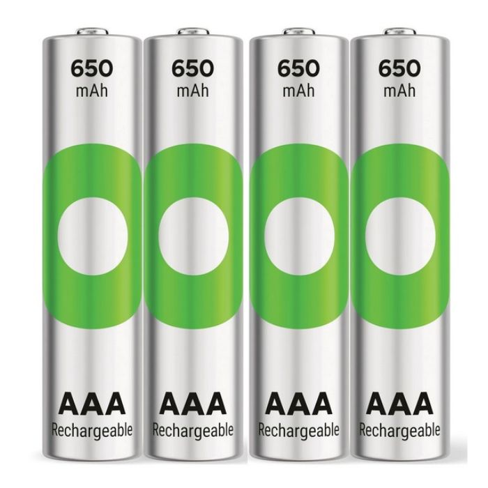 4 STUKS GP RECYKO OPLAADBAAR 650AAA