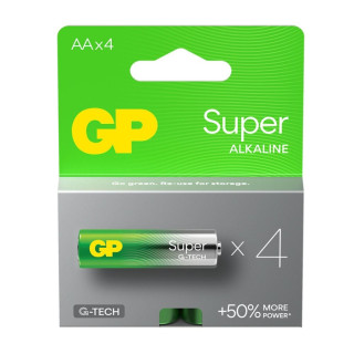 10 PCS GP 15AS, LR06, AA SUPER G-TECH
