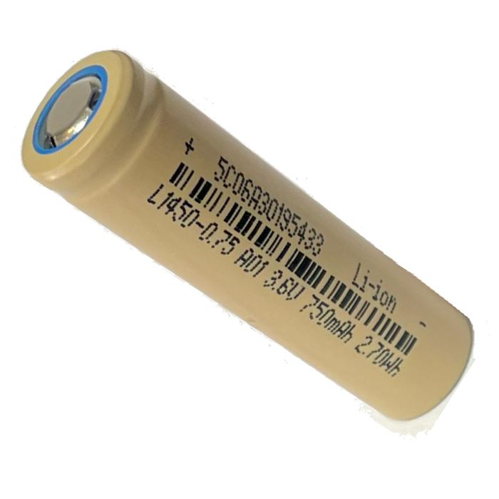 LI 14500AC UNPROTECTED 750mAh LI 14500AC UNPROTECTED 750mAh