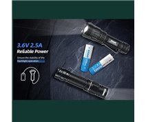 XTAR 14500 AA 3,7 VOLT 1200mAh protected