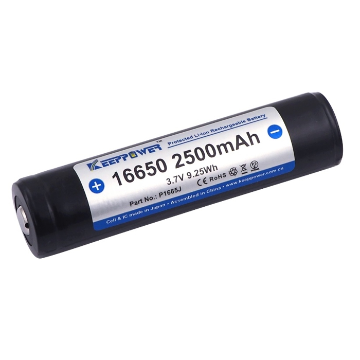 KEEPPOWER 18650 LI-ION PROTECTED 2600mAh