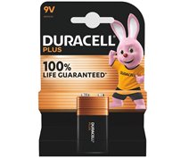 DURACEL PLUS 100% LIFE MN1604, 6LR61, 9VOLT