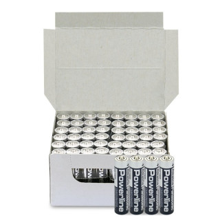 10 STUKS AAA PANASONIC POWERLINE INDUSTRIAL LR03