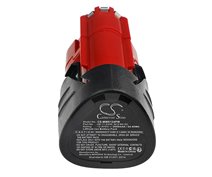 ACCU VOOR MILWAUKEE C12,M12 series 12VOLT 2AH