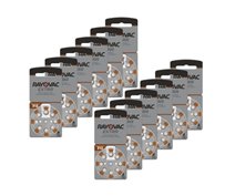 POWERDEAL 72 STUKS RAYOVAC EXTRA 312, PR41 HOORBATTERIJEN