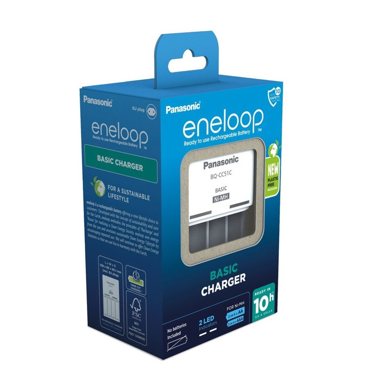 ENELOOP BQ-CC51E CHARGER INCL. 4XAA 2000mAh