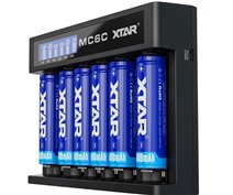 XTAR MC6C USB BATTERYCHARGER Li-ion