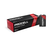 10 STUKS PROCELL INTENSE 6LR61, 9VOLT ALKALINE