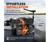 LiTime 12V. 100AH LiFePo4  trolling accu