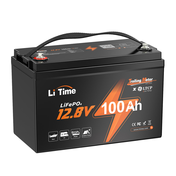 LiTime 12V. 100AH LiFePo4  trolling accu