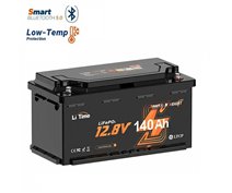 LiTime 12VOLT 140AH H190 BLUETOOTH