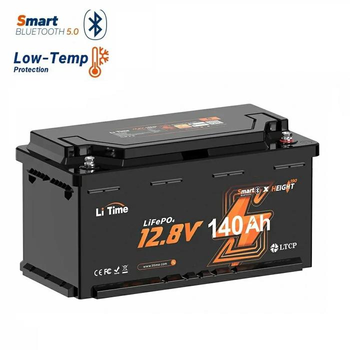 LiTime 12VOLT 140AH GROUP49 BLUETOOTH