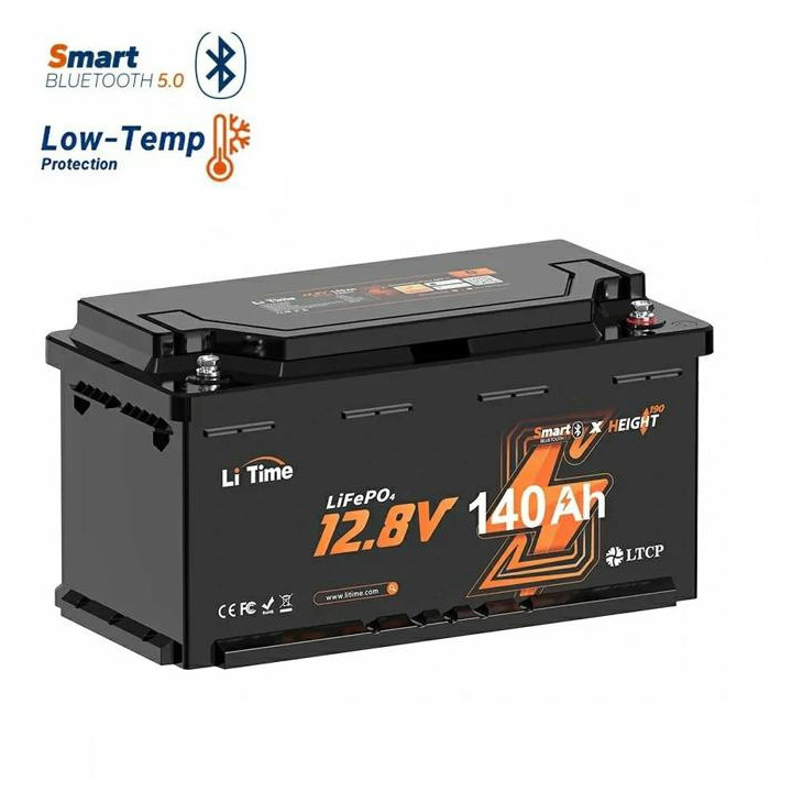 LiTime 12VOLT 140AH GROUP49 BLUETOOTH
