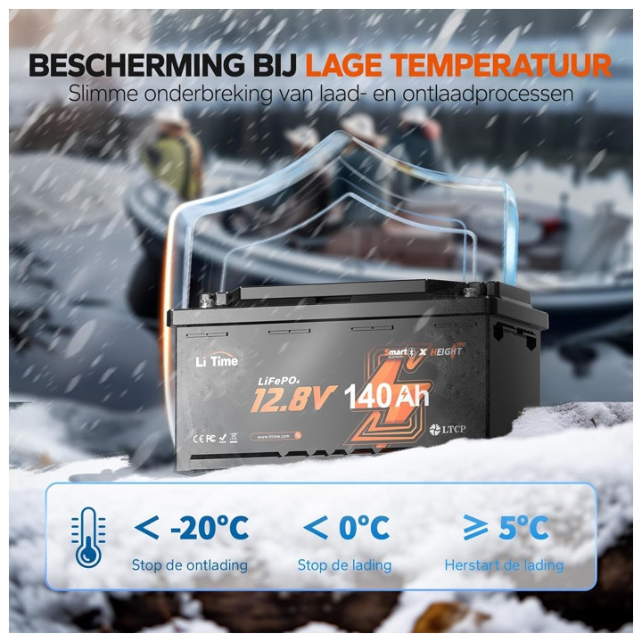 LiTime 12VOLT 140AH GROUP49 BLUETOOTH